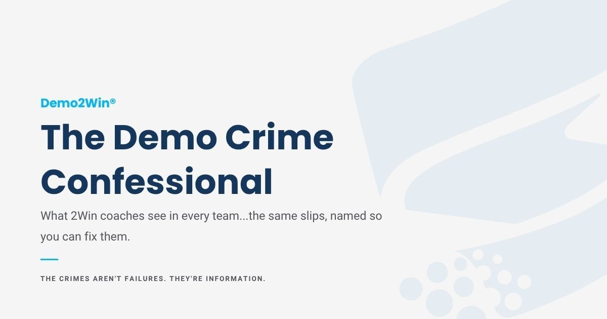 The Demo Crime Confessional