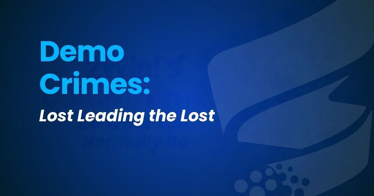 Demo Crime: Lost Leading the Lost