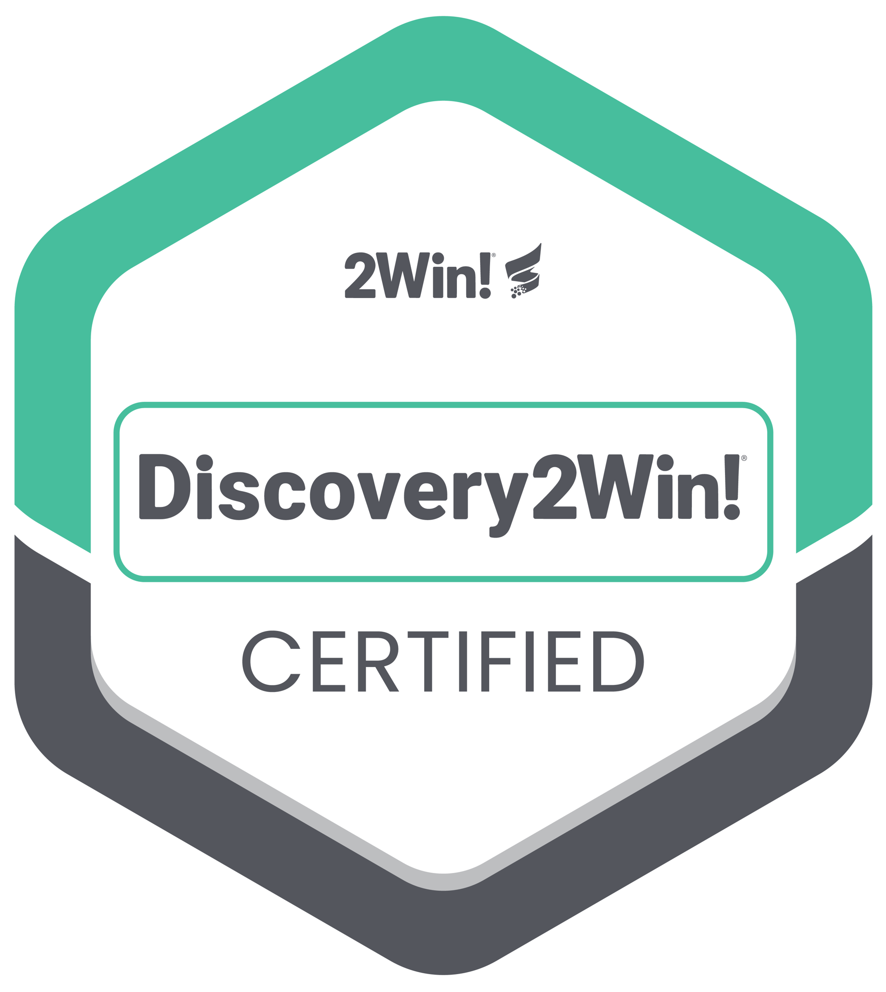Disco2W Badge Hex 2025