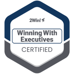 Winning with Executives Certified Badge