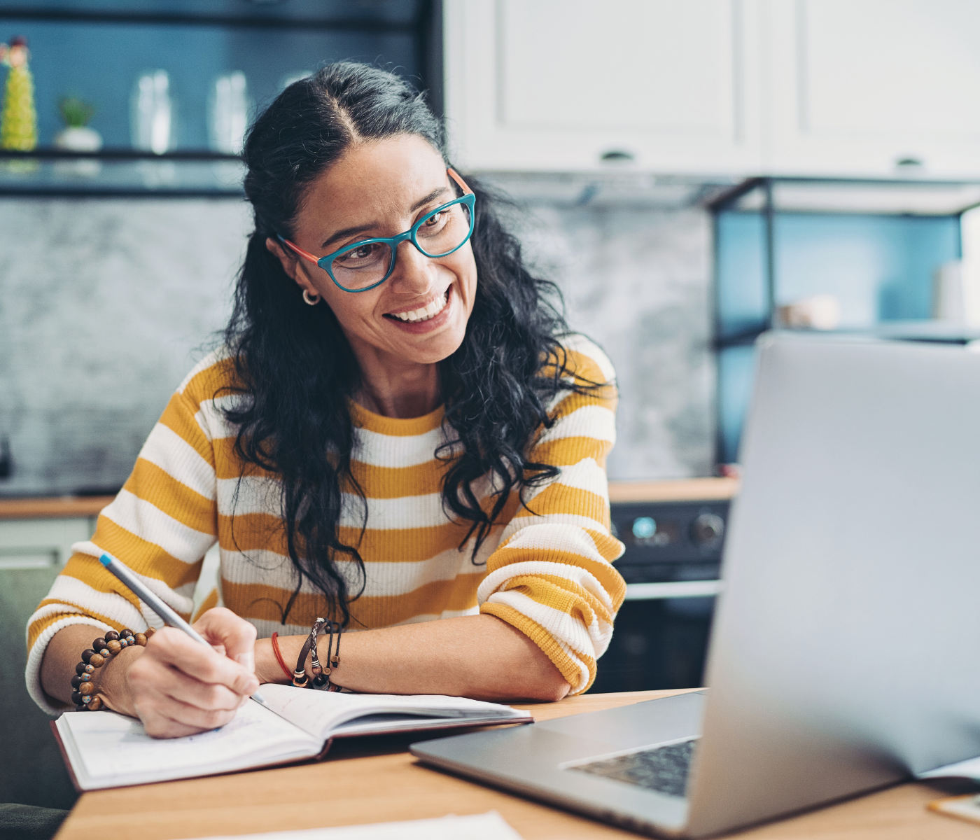 Customer success professional in a client meeting