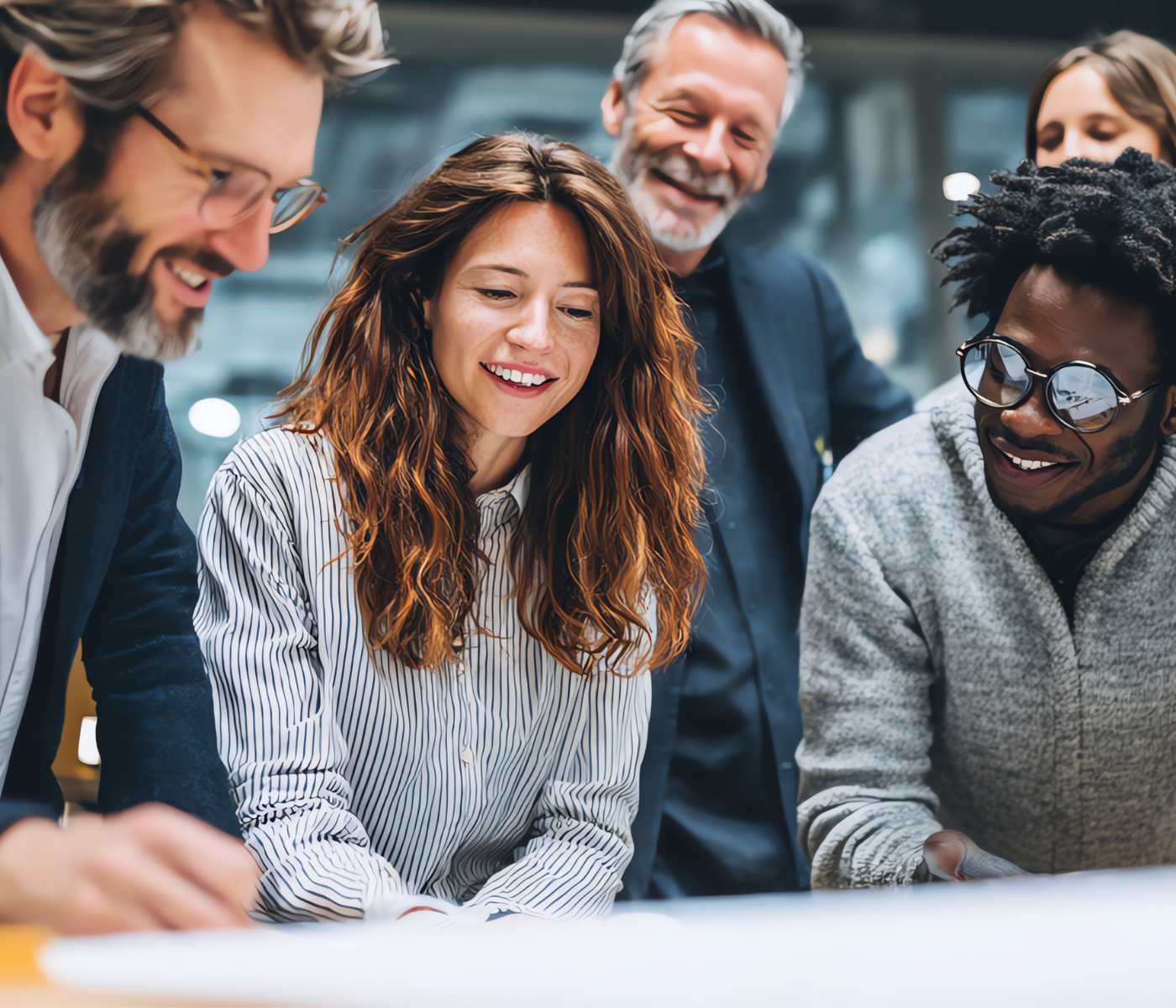 Executive meeting in progress