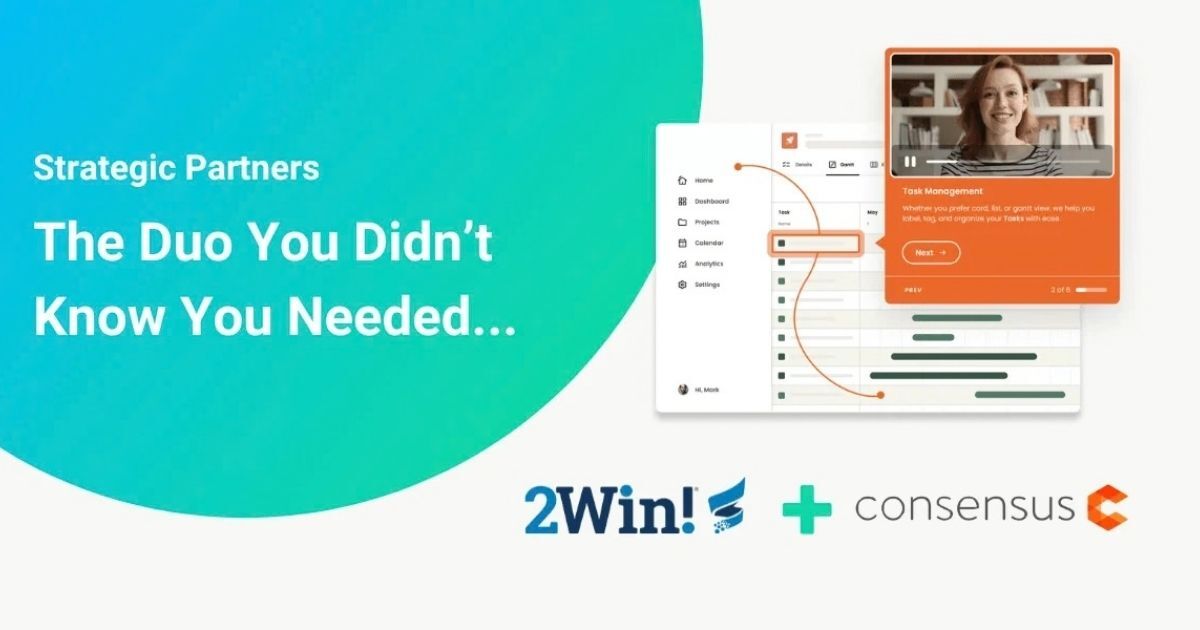 Consensus and 2Win! Global Partnership: Revolutionizing Software Demos
