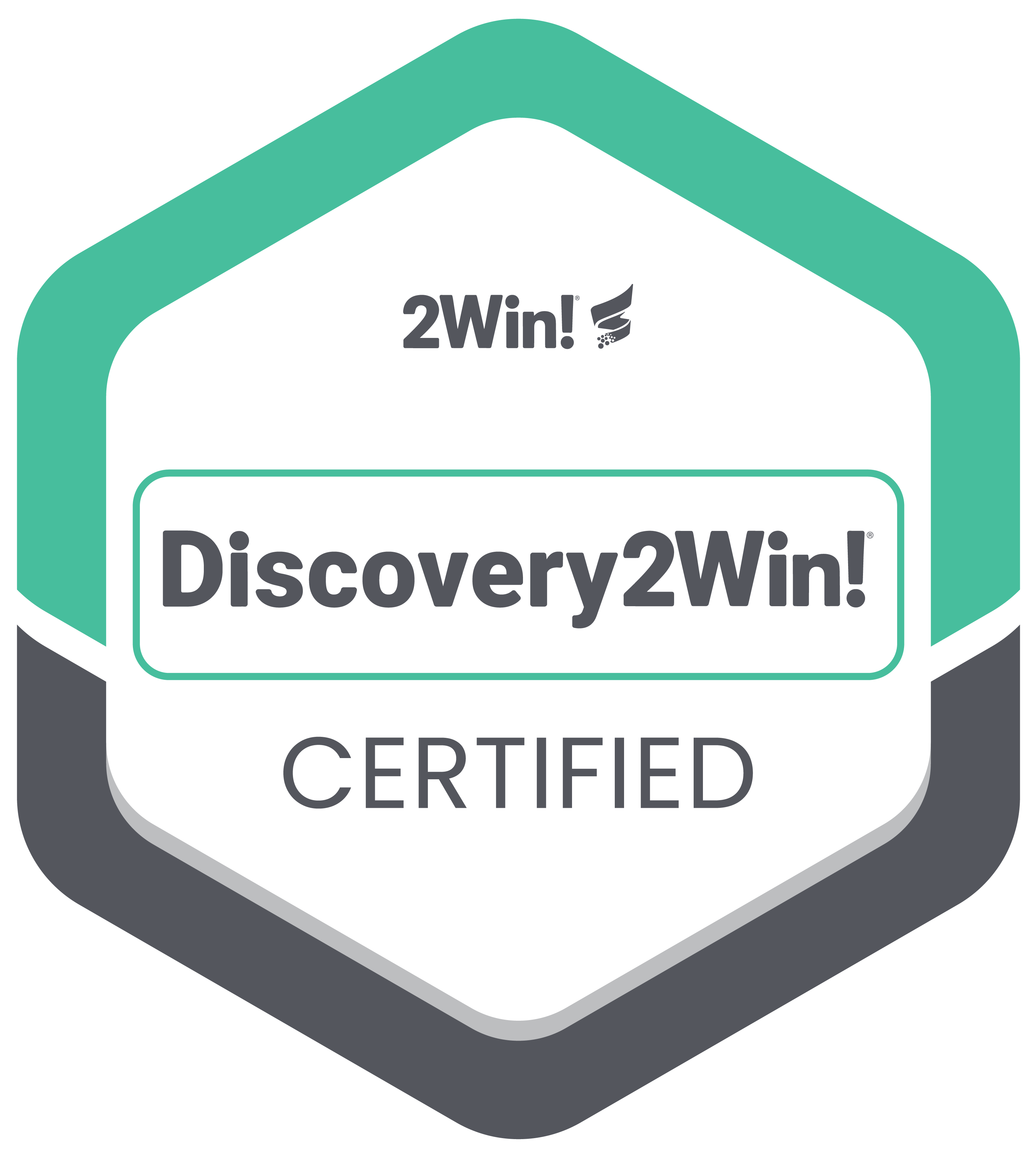 Disco2W Badge Hex 2025