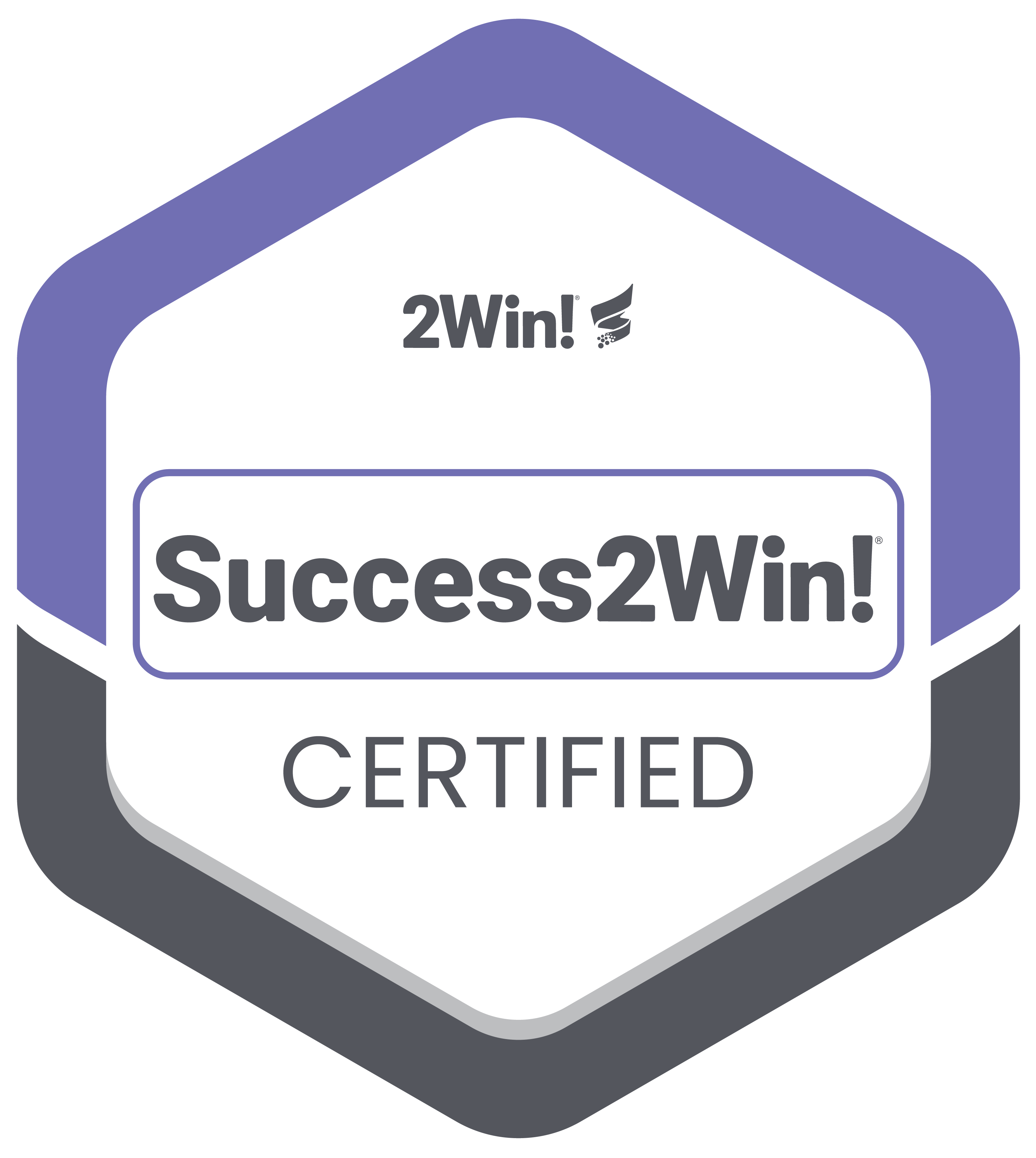 Successs2W Badge Hex 2025