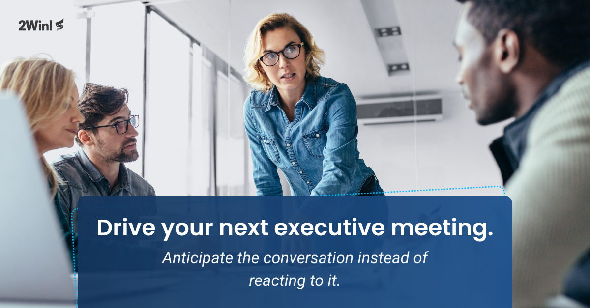 Driving vs. Reacting: Execs Don't Want More Info, They Want Faster Results