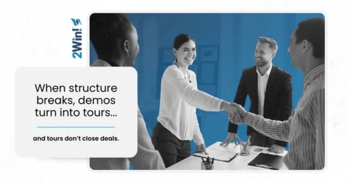 The Demo Structure Elite SEs Use to Close Deals Faster (And How Sales Teams Should Support It)