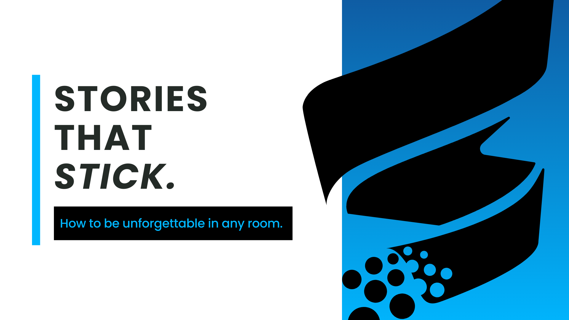 Live Webinar: Stories That Stick